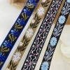 1.3--1.7 cm hecho a mano DIY estilo étnico étnico jacquard bordado adornos para el pelo tocados espectáculos accesorios de ropa Specification image